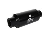 Aeromotive - Aeromotive 12350 Aeromotive In-Line Filter 10AN 10 Micron Microglass Element Bright-Dip Black 2in OD - Image 1