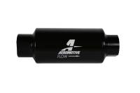 Aeromotive - Aeromotive 12350 Aeromotive In-Line Filter 10AN 10 Micron Microglass Element Bright-Dip Black 2in OD - Image 3