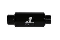 Aeromotive - Aeromotive 12350 Aeromotive In-Line Filter 10AN 10 Micron Microglass Element Bright-Dip Black 2in OD - Image 4