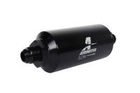Aeromotive - Aeromotive 12377 Aeromotive In-Line Filter - (AN -8 Male) 10 Micron Fabric Element Bright Dip Black Finish - Image 10