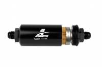 Aeromotive - Aeromotive 12377 Aeromotive In-Line Filter - (AN -8 Male) 10 Micron Fabric Element Bright Dip Black Finish - Image 11