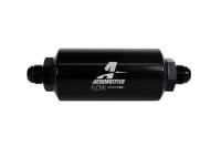 Aeromotive - Aeromotive 12378 Aeromotive In-Line Filter - (AN -8 Male) 40 Micron Stainless Mesh Element Bright Dip Black Finish - Image 4