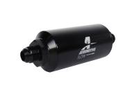 Aeromotive - Aeromotive 12378 Aeromotive In-Line Filter - (AN -8 Male) 40 Micron Stainless Mesh Element Bright Dip Black Finish - Image 8