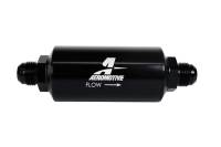 Aeromotive - Aeromotive 12385 Aeromotive In-Line Filter - AN -10 size Male - 10 Micron Microglass Element - Bright-Dip Black - Image 2