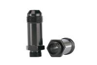 Aeromotive - Aeromotive 15208 Aeromotive Demon Carb AN-08 to 9/16in x 24 Thread Float Bowl Fitting - Extended - Image 1