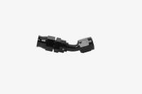 Aeromotive - Aeromotive 15351 Aeromotive PTFE Hose End - AN-06 - 45 Deg - Black Anodized - Image 1