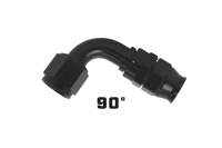 Aeromotive - Aeromotive 15352 Aeromotive PTFE Hose End - AN-06 - 90 Deg - Black Anodized - Image 3