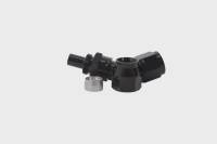 Aeromotive - Aeromotive 15354 Aeromotive PTFE Hose End - AN-08 - 45 Deg - Black Anodized - Image 3
