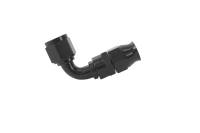 Aeromotive - Aeromotive 15355 Aeromotive PTFE Hose End - AN-08 - 90 Deg - Black Anodized - Image 1