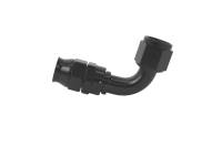 Aeromotive - Aeromotive 15358 Aeromotive PTFE Hose End - AN-10 - 90 Deg - Black Anodized - Image 1