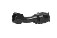 Aeromotive - Aeromotive 15360 Aeromotive PTFE Hose End - AN-12 - 45 Deg - Black Anodized - Image 1