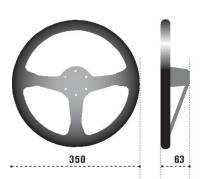 SPARCO - SPARCO 015L750SC Sparco Steering Wheel L575 Monza Suede - Image 2
