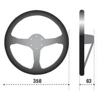 SPARCO - SPARCO 015L800SC Sparco Steering Wheel L777 Suede Black - Image 1