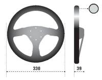 SPARCO - SPARCO 015R323PSNR Sparco Steering Wheel 323 Suede Black - Image 2
