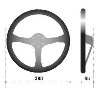 SPARCO - SPARCO 015R368MSN Sparco Steering Wheel 368 Suede Black - Image 1