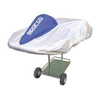 SPARCO - SPARCO 02712A Sparco Kart Cover Silver/Blue - Image 1