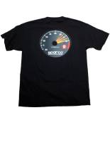 SPARCO - SPARCO SP01600NR1S Sparco T-Shirt Tach Blk Sml - Image 1