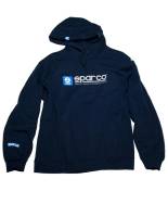 SPARCO - SPARCO SP03100BM3L Sparco Sweatshirt Hooded WWW Navy LRG - Image 2