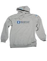 SPARCO - SPARCO SP03100GR5XXL Sparco Sweatshirt Hooded WWW Grey Xxlrg - Image 2