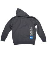 SPARCO - SPARCO SP04100GR4XL Sparco Sweatshirt Zip WWW Gry Xlrg - Image 2