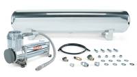 Air Lift - Air Lift 27802 Air Lift 4 Gal. Polished Tank w/ Viair 444c Chrome Compressor (Incl. Fittings & Mounting Hardware) - Image 1