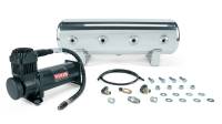 Air Lift - Air Lift 27805 Air Lift 2.5 Gal. Polished Tank w/ Viair 444b Blk Compressor (Incl. Fittings & Mounting Hardware) - Image 1