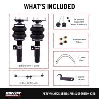 Air Lift - Air Lift 76002 Air Lift 05-14 Audi A3 / 06-14 Volkswagen GTI Performance Front Kit - Fits 2005-2022 Volkswagen Passat, Rabbit, Jetta - Image 2