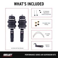 Air Lift - Air Lift 76005 Air Lift Performance 09-16 Audi A4 Quattro & FWD S4/RS4 Front Air Suspension Kit - Fits 2008-2013 Audi S5, A4 - Image 3