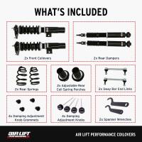 Air Lift - Air Lift 79002 Air Lift Performance 05-14 Audi A3 / 06-14 VW GTI Coilover Kit - Fits 2005-2022 Volkswagen Passat, Rabbit, Jetta - Image 2