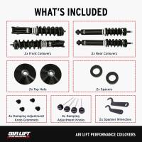 Air Lift - Air Lift 79022 Air Lift Performance 85-98 VW GTI / 85-98 VW Jetta Coilover Kit - Fits 1985-2002 Volkswagen Passat, Jetta, Cabrio - Image 2
