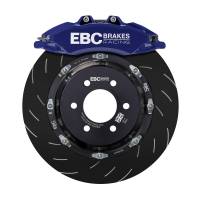 EBC - EBC Brakes BBK035BLU-1 EBC Racing 14-19 BMW M3 F80/F82/F87 3.0T Blue Apollo-4 380mm Rotors Front Big Brake Kit - Image 3