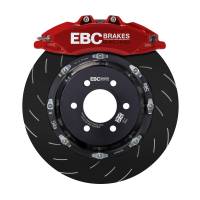 EBC - EBC Brakes BBK035RED-1 EBC Racing 14-19 BMW M3 F80/F82/F87 3.0T Red Apollo-4 380mm Rotors Front Big Brake Kit - Image 3