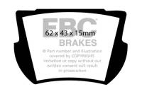 EBC - EBC Brakes DP2145 EBC 66-74 Lotus Elan 1.6 Greenstuff Rear Brake Pads - Fits 1966-1974 Lotus Elan - Image 3