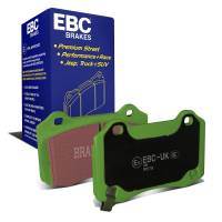 EBC - EBC Brakes DP21788 EBC 12-17 Tesla Model S Electric RWD Greenstuff Rear Brake Pads - Fits 2012-2021 Tesla X, S - Image 1