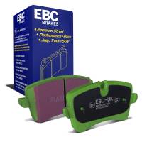 EBC - EBC Brakes DP22082 EBC 11 Audi A6 2.0 Turbo Greenstuff Rear Brake Pads - Fits select 2011-2023 Audi, Porsche applications - Image 1