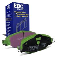 EBC - EBC Brakes DP22150 EBC 14+ Audi A3 1.8 Turbo Greenstuff Front Brake Pads - Fits select 2015-2024 Volkswagen, Audi applications - Image 1