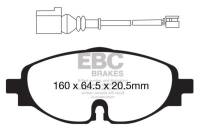 EBC - EBC Brakes DP22150 EBC 14+ Audi A3 1.8 Turbo Greenstuff Front Brake Pads - Fits select 2015-2024 Volkswagen, Audi applications - Image 2
