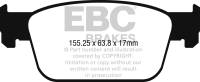 EBC - EBC Brakes DP22273 EBC 2017+ Audi A4 2.0L Turbo (B9) Greenstuff Front Brake Pads - Fits 2017-2018 Audi A4 - Image 4