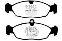 EBC - EBC Brakes DP31198C EBC 97-99 Aston Martin DB7 3.2 Supercharged Redstuff Rear Brake Pads - Fits select 1995-2006 Jaguar, Aston Martin applications - Image 4