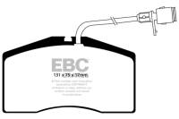 EBC - EBC Brakes DP31327C EBC 01-03 Audi S8 4.2 Redstuff Front Brake Pads - Fits 2001-2003 Audi S8 - Image 2