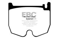 EBC - EBC Brakes DP31486C EBC 03-06 Mercedes-Benz CL55 AMG 5.4 Supercharged Redstuff Front Brake Pads - Fits select 2003-2008 Mercedes-Benz models - Image 3