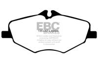 EBC - EBC Brakes DP31488C EBC 06-09 Mercedes-Benz E320 3.0 TD Redstuff Front Brake Pads - Fits 2003-2009 Mercedes-Benz E320, E350 - Image 2