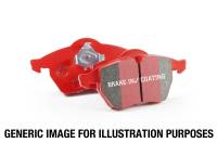 EBC - EBC Brakes DP31944C EBC 06-09 Volkswagen Touareg 3.6 (2 pin holes at top of backplate) Redstuff Rear Brake Pads - Image 3