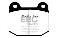 EBC - EBC Brakes DP3197C EBC 75-80 Lotus Esprit 2.0 Redstuff Front Brake Pads - Fits 1976-1985 Lotus Esprit - Image 4