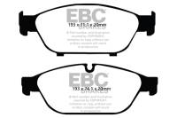EBC - EBC Brakes DP32086C EBC 12+ Audi A6 Quattro 3.0 Supercharged Redstuff Front Brake Pads - Fits 2012-2018 Audi A6 Quattro, A8 Quattro - Image 4