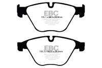 EBC - EBC Brakes DP32103C EBC 10+ BMW 535i 3.0 Turbo (F10) Redstuff Front Brake Pads - Fits 2011-2019 BMW 535i xDrive, 640i Gran Coupe - Image 4
