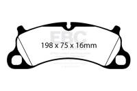 EBC - EBC Brakes DP32144C EBC 12-15 Porsche 911 (991) (Cast Iron Rotor only) 3.8 Carrera S Redstuff Front Brake Pads - Fits 2012-2015 Porsche 911 - Image 2