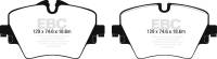 EBC - EBC Brakes DP32245C EBC 2017+ Mini Cooper Countryman (F60) 1.5L Turbo Redstuff Front Brake Pads - Fits select 2016-2024 Mini, BMW applications - Image 2