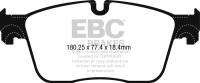 EBC - EBC Brakes DP32253C EBC 15-17 Jaguar XF 3.0L Redstuff Front Brake Pads - Fits select 2015-2023 Jaguar models - Image 2