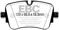 EBC - EBC Brakes DP32299C EBC 2019+ Audi A6 Quattro 3.0T/Electric Redstuff Rear Brake Pads - Fits 2019-2023 Audi A6 Quattro - Image 2